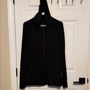 Athleta Black Women's Hooded Jacket